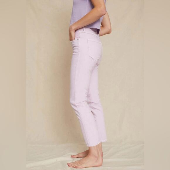 AMO TOMBOY HIGH RISE CROP JEANS Size 28 - Picture 3 of 16